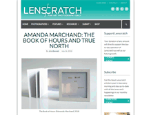 Tablet Screenshot of lenscratch.com